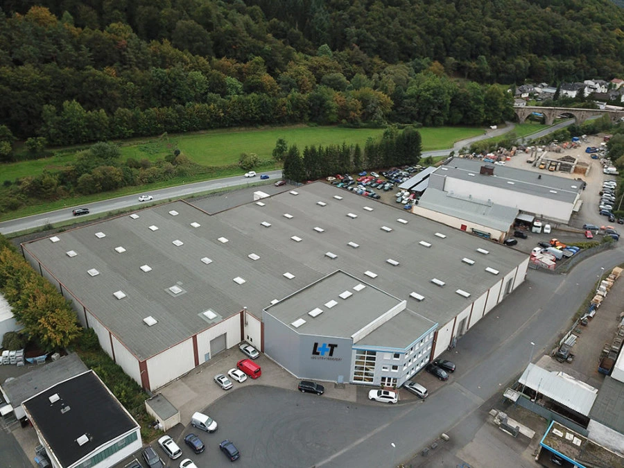 Lagerhalle mit Palettenregalen in Dillenburg